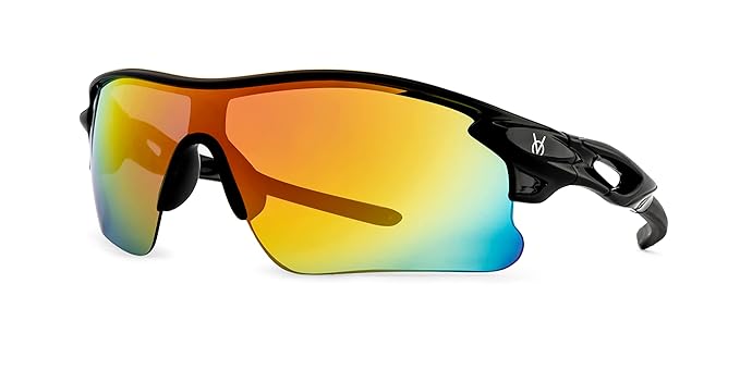Velocity Optics - UV Protected Polycarbonate Lens Sports Sunglasses