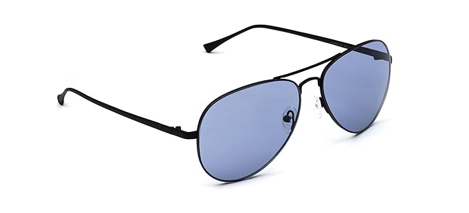 VELOCITY UV Protection Aviator Metallic Frame Sunglasses