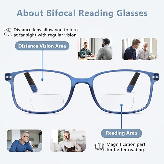 EASY READ TR90 Bifocal Reading Glasses - Image 2