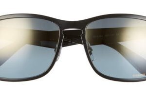 Ray-ban Black Gradient Mirror Tech Sunglasses
