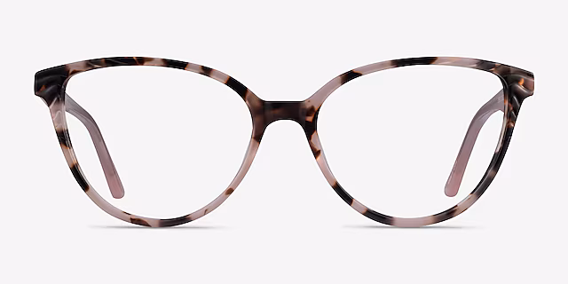 Wonder Glasses Cat EyeIvory Tortoise PinkEyeglasses