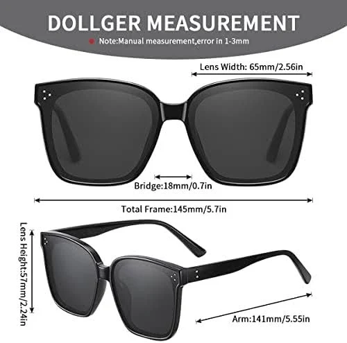 Fashion Vintage Square Polarized Sunglasses - Image 3