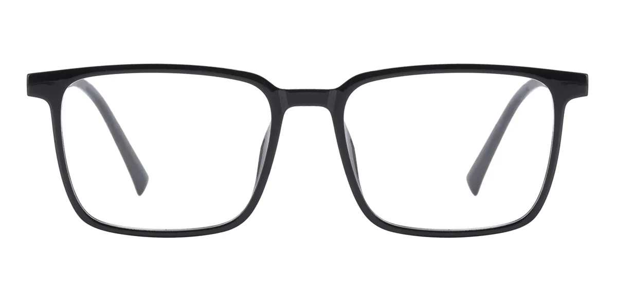 TR90 Lightweight Transparent Rectangular Glasses