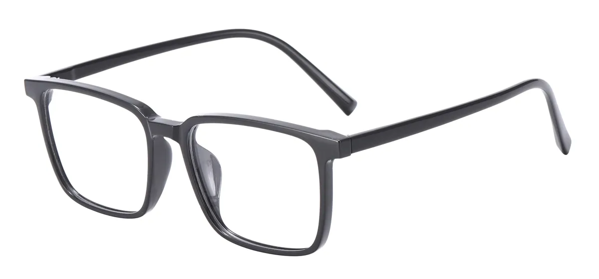 TR90 Lightweight Transparent Rectangular Glasses - Image 2